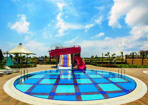 Квартира-студия в современном комплексе в Авсалларе