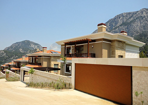 Вилла с мебелью в окружении горной природы в Анталии