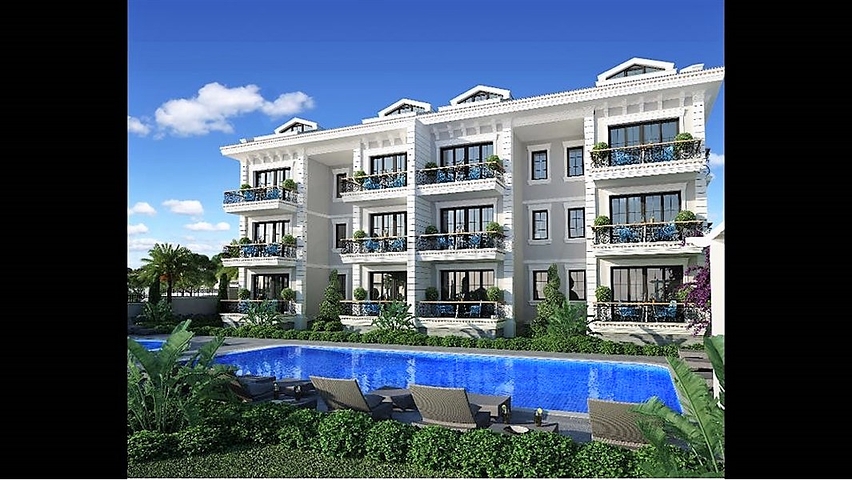 Квартира в экологически чистом районе Турции