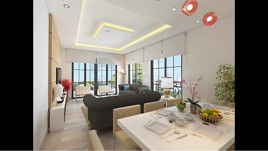 Квартира в экологически чистом районе Турции