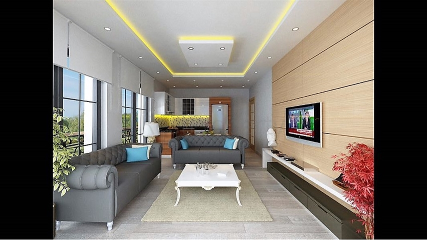 Квартира в экологически чистом районе Турции