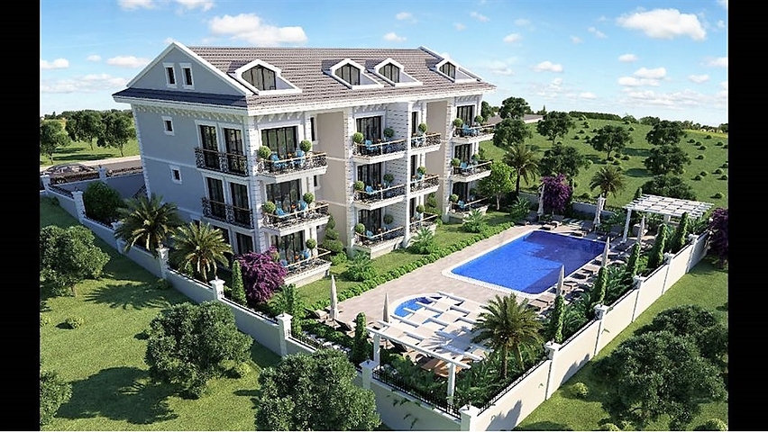 Квартира в экологически чистом районе Турции