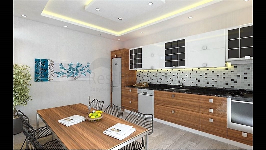 Квартира в экологически чистом районе Турции