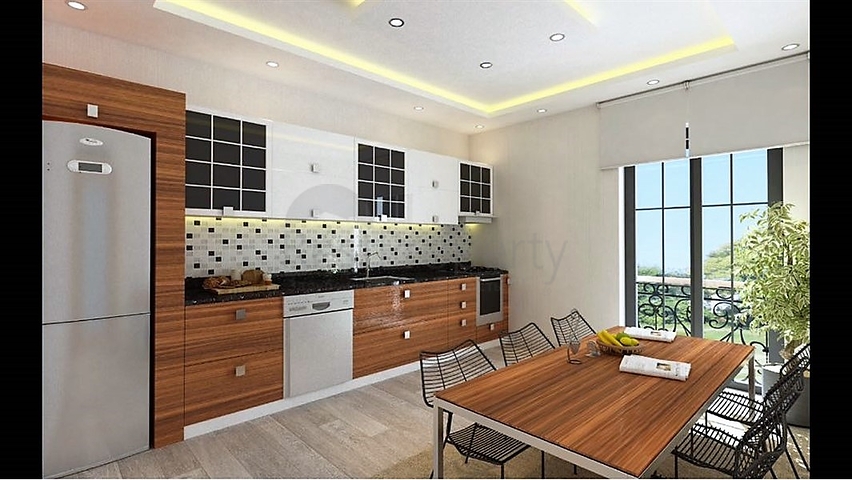 Квартира в экологически чистом районе Турции