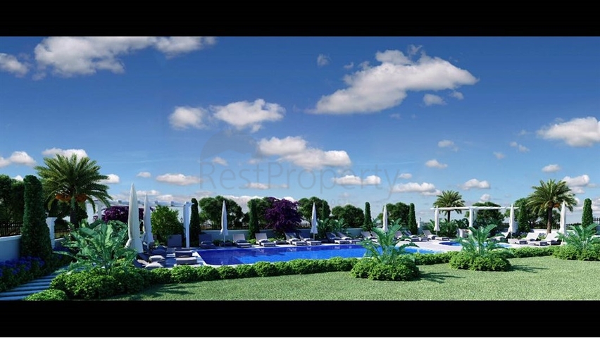 Квартира в экологически чистом районе Турции