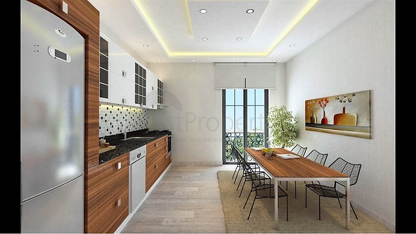 Квартира в экологически чистом районе Турции