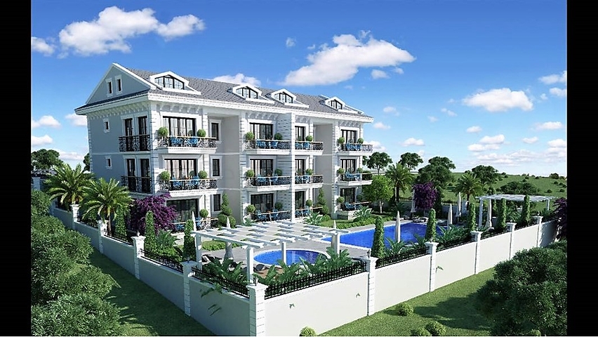 Квартира в экологически чистом районе Турции