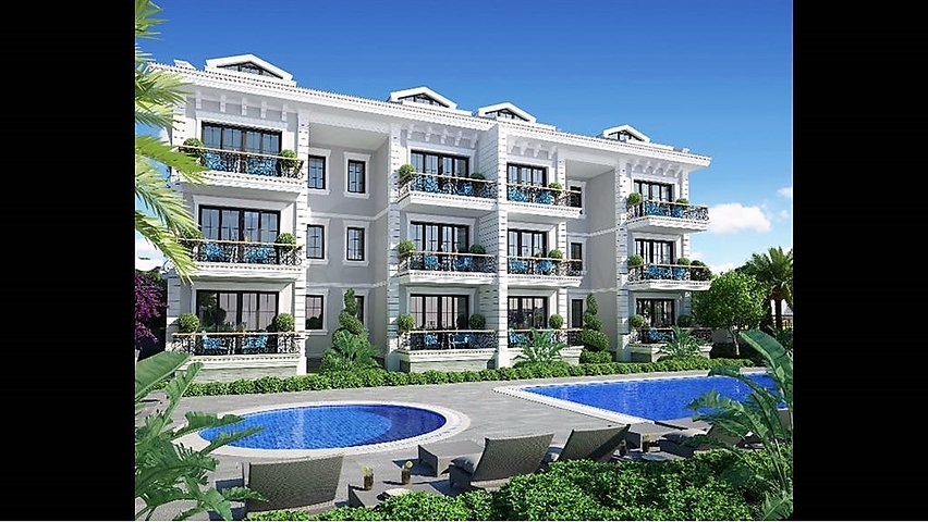 Квартира в экологически чистом районе Турции