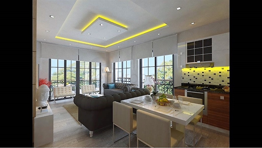 Квартира в экологически чистом районе Турции