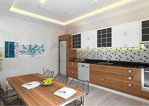 Квартира в экологически чистом районе Турции