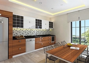 Квартира в экологически чистом районе Турции