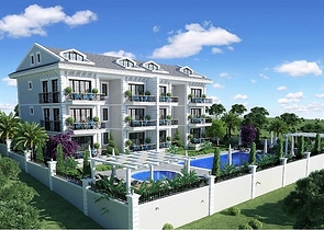 Квартира в экологически чистом районе Турции