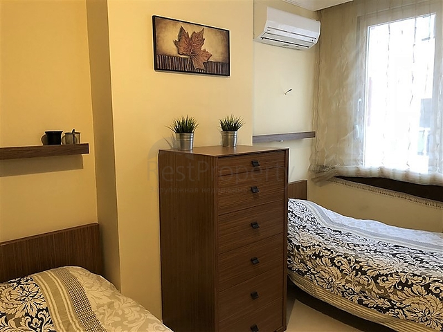 Меблированные апартаменты на первой линии в Махмутларе