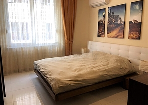 Меблированные апартаменты на первой линии в Махмутларе