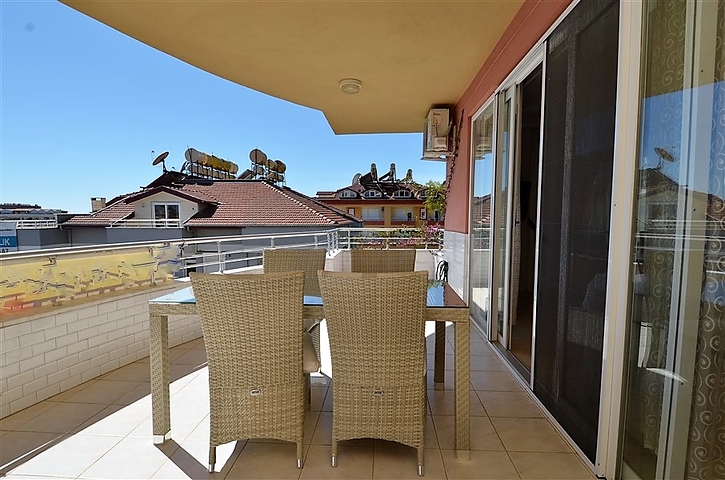 Меблированные апартаменты 2+1 в центре Алании