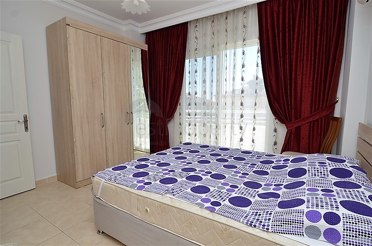 Меблированные апартаменты 2+1 в центре Алании