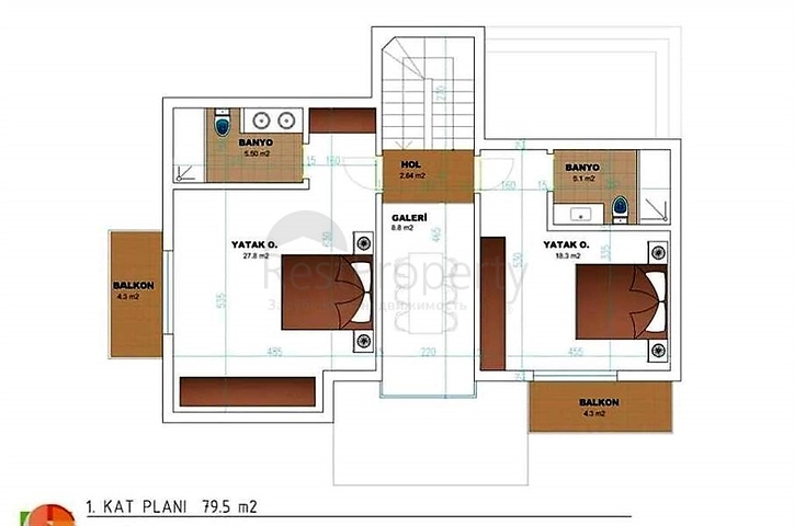 Новый комплекс вилл в Фетхие