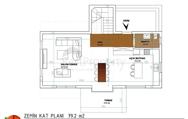 Новый комплекс вилл в Фетхие