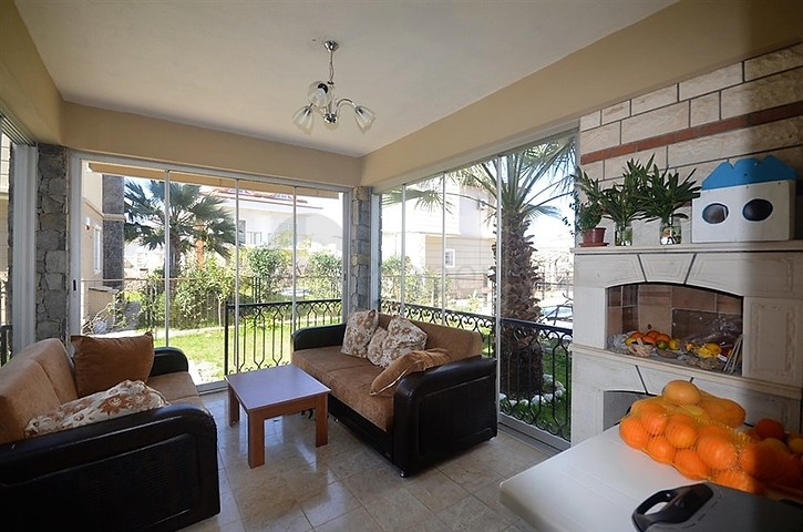 Двухэтажная меблированная вилла в Чалыш, Фетхие