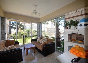 Двухэтажная меблированная вилла в Чалыш, Фетхие