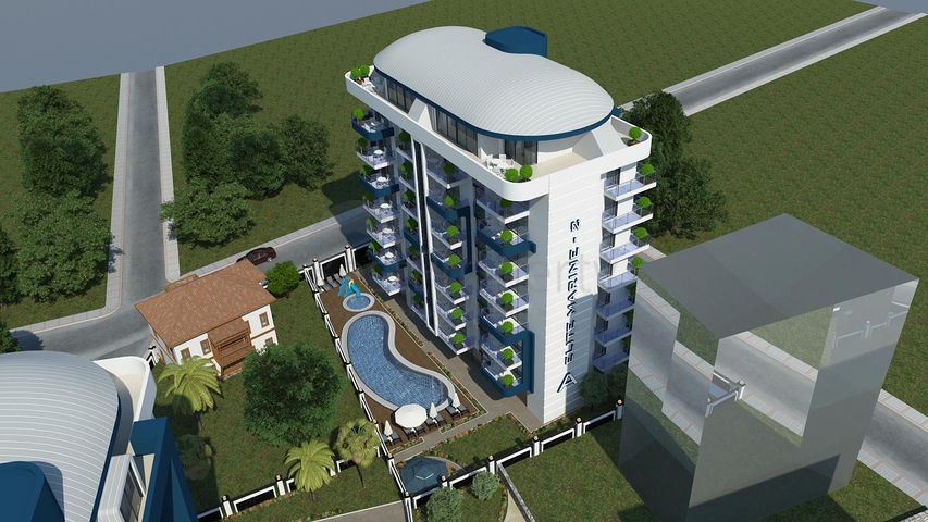 Новый проект в самом центре курортной Алании