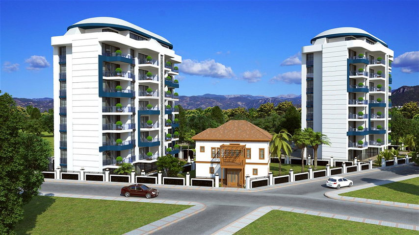 Новый проект в самом центре курортной Алании