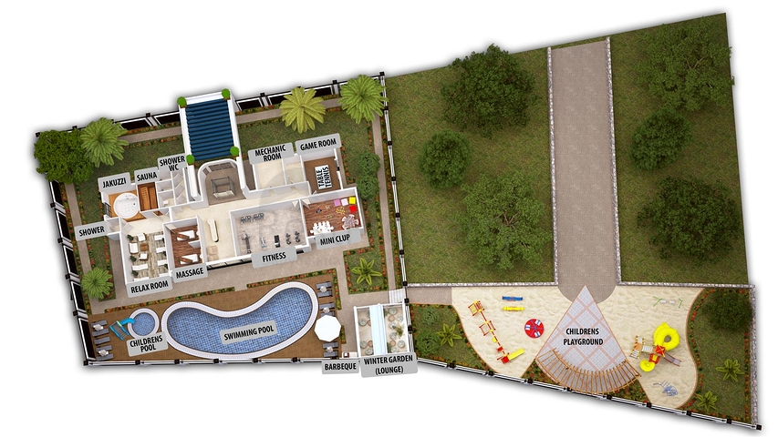 Новый проект в самом центре курортной Алании