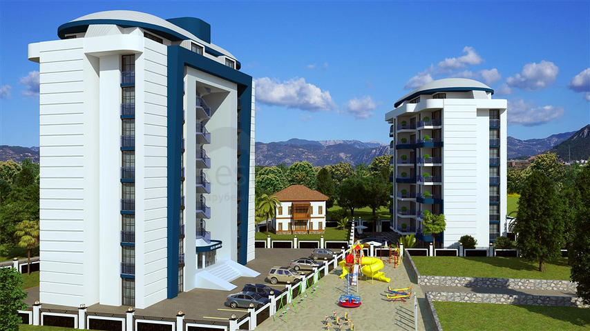 Новый проект в самом центре курортной Алании