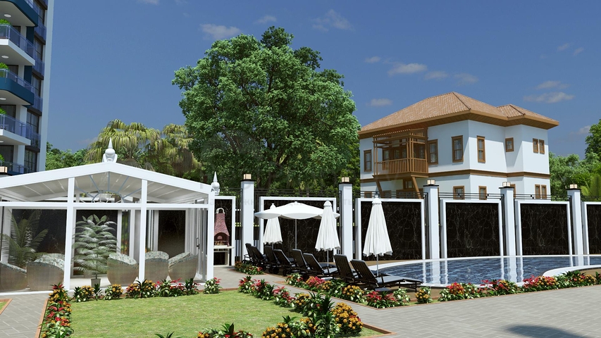 Новый проект в самом центре курортной Алании