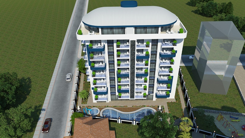 Новый проект в самом центре курортной Алании