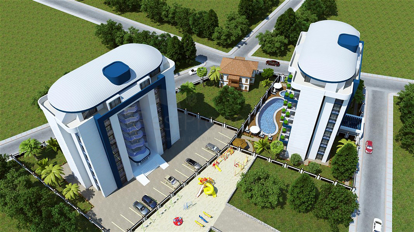 Новый проект в самом центре курортной Алании