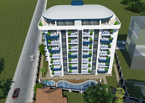 Новый проект в самом центре курортной Алании