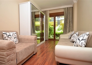 Трехкомнатные апартаменты в центре Алании на аренду