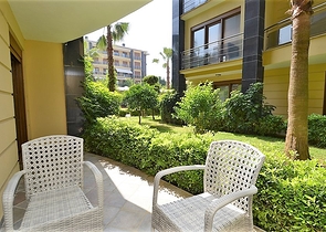 Трехкомнатные апартаменты в центре Алании на аренду