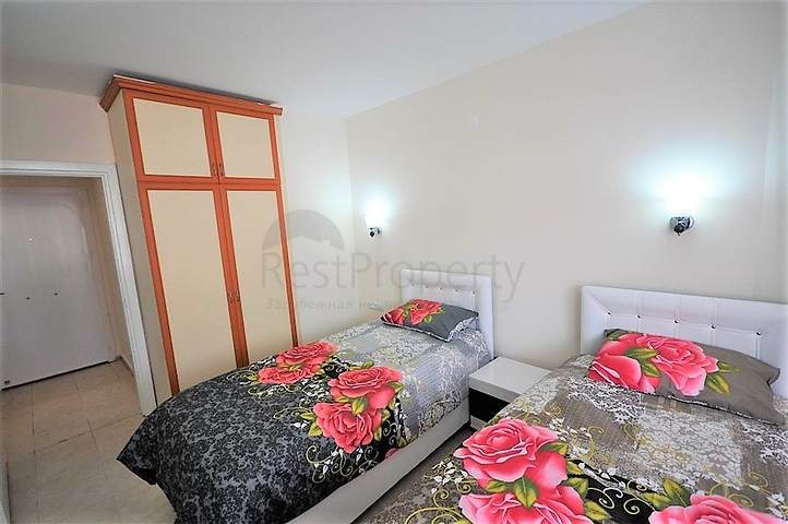 Меблированные апартаменты 1+1 в районе Оба