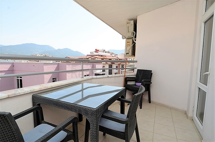 Меблированные апартаменты 1+1 в районе Оба