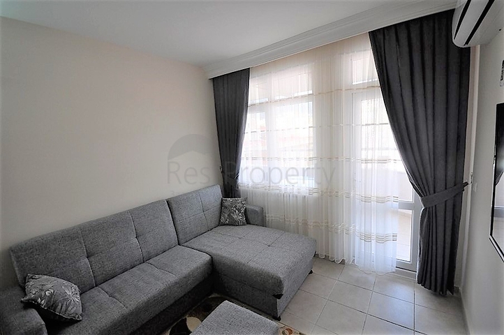 Меблированные апартаменты 1+1 в районе Оба