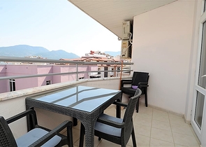 Меблированные апартаменты 1+1 в районе Оба