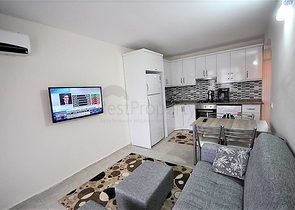 Меблированные апартаменты 1+1 в районе Оба