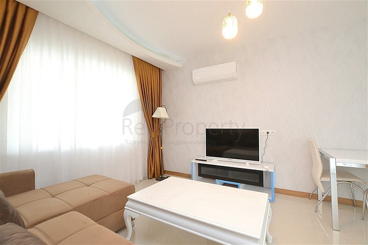 Двухкомнатные апартаменты в Махмутларе