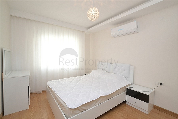 Двухкомнатные апартаменты в Махмутларе