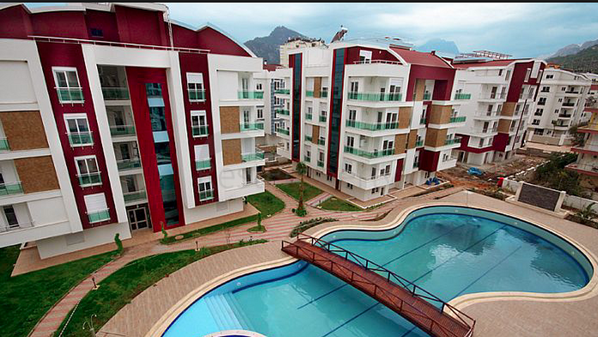 Квартира 1+1 с мебелью в комплексе в Коньяалты Анталья 