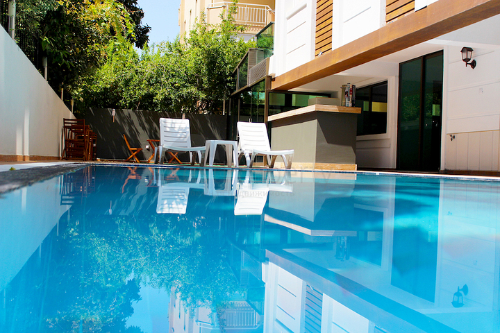 Бутик отель на 19 номеров в районе Коньяалты Анталья 300 м до моря