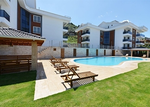 Апартаменты в новом комплексе в Фетхие