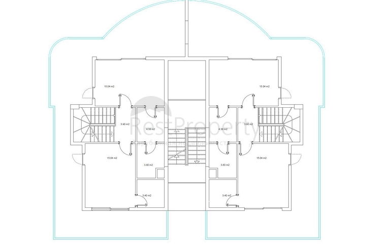 Апартаменты в современном комплексе Каргыджака