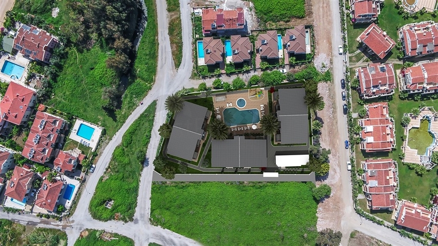 Квартиры в новом комплексе в Фетхие