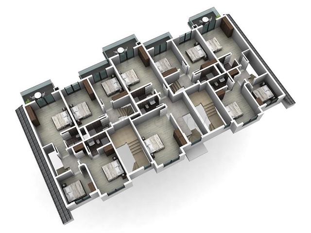 Квартиры в новом комплексе в Фетхие