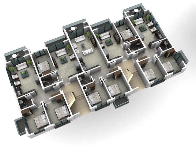 Квартиры в новом комплексе в Фетхие