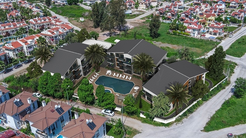 Квартиры в новом комплексе в Фетхие