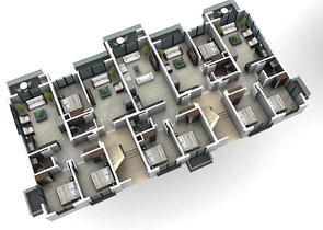 Квартиры в новом комплексе в Фетхие